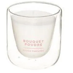 Atmosphera Bougie Parfumée Bouquet poudré Pot en verre 130 G pas cher