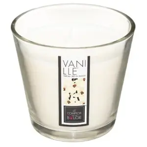 Bougie parfumée - vanille - 190g - Blanc - Atmosphera createur d'interieur