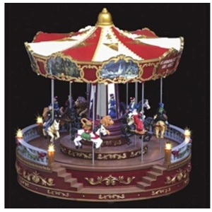 Comparateur de prix : Feeric Light and Christmas Village de noël carrousel animé, lumineux et musical