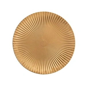 Atmosphera Créateur d'intérieur - Centre de Table Déco Relief 49cm Or pas cher