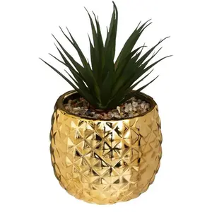 Comparateur de prix : Atmosphera Créateur D'intérieur - Plante artificielle Ananas H21cm