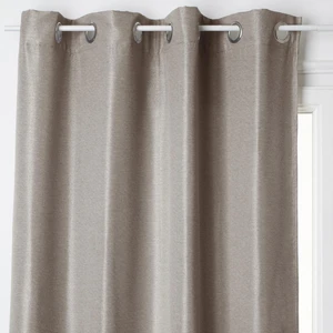 Atmosphera Créateur D'intérieur - Rideau occultant Elena beige 140x260cm pas cher