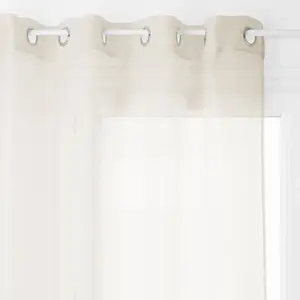 Comparateur de prix : ATMOSPHERA CREATEUR D'INTERIEUR Voilage Moly - 135 x 240 cm - Lin