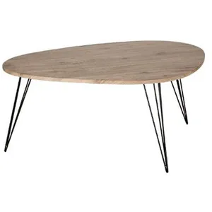 Table d'appoint "Neile" - Bois foncé - Atmosphera createur d'interieur pas cher