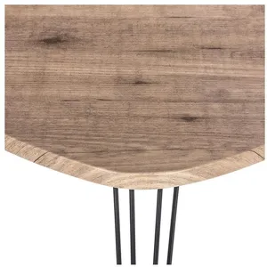 Table d'appoint "Neile" - Bois foncé - Atmosphera createur d'interieur pas cher
