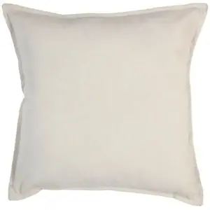 ATMOSPHERA Créateur d'intérieur - Coussin Déhoussable Lilou 45x45cm Ivoire