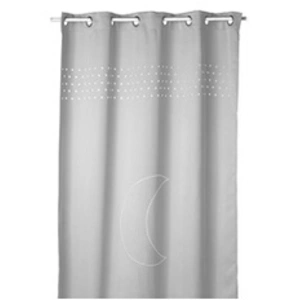 Rideau Occultant "Lune" 140x260cm Gris