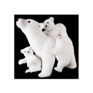 FEERIC CHRISTMAS Générique DÉCORATION Famille Ours 42 CM, cm pas cher