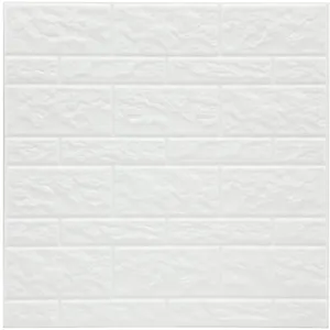 Comparateur de prix : ATMOSPHERA 2 Stickers carrelage Mur - Blanc