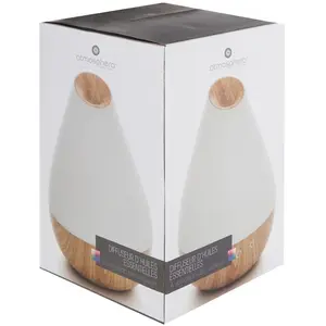 ATMOSPHERA Créateur d'intérieur - Diffuseur d'Huiles Essentielles LED 22cm Blanc pas cher