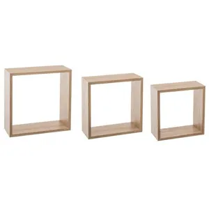 5five Simply Smart - Lot De 3 Étagères Fixy Taille l Natural Five pas cher