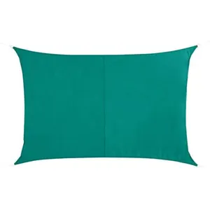 HESPERIDE Voile d'ombrage rectangulaire Curacao Émeraude - Émeraude - Hespéride pas cher
