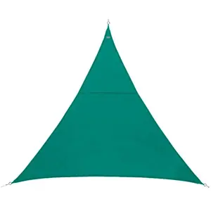 HESPERIDE Voile d'ombrage triangulaire Curacao Émeraude - Émeraude - Hespéride pas cher