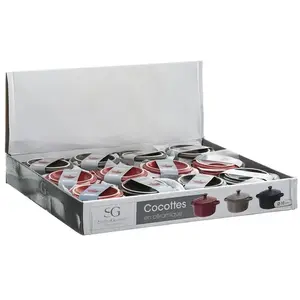 Bol en céramique Secret de Gourmet - Ø 10 cm - Rouge - 200 ml pas cher