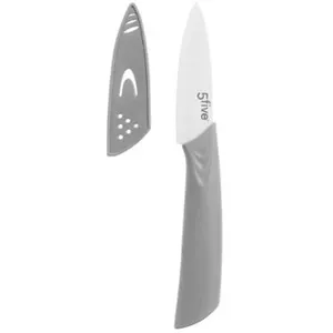 Comparateur de prix : 5FIVE FIVE Simply Smart - Couteau en Céramique Zirco 17cm Gris
