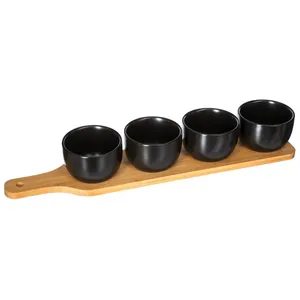 Paris Prix Set Apéritif Bambou 5 Coupelles pas cher