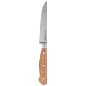 5 five simply smart - Couteau a Steak Elegancia 22cm Naturel pas cher