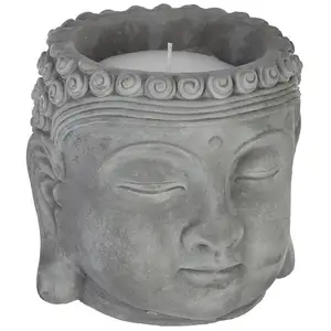 JJA - Bougie parfumée citronnelle 200g - Atmosphera créateur d'intérieur pas cher