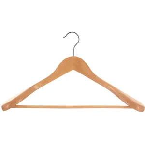 Paris Prix FIVE Simply Smart - Cintre pour Veste en Bois 44cm Naturel pas cher