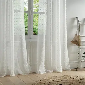 Comparateur de prix : ATMOSPHERA Voilage Lily - 140x240 cm - Blanc