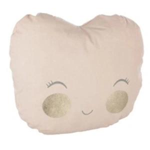 Pp No Name Coussin Déco Pomme 30x35cm Rose Pâle