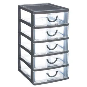 5five Simply Smart - Rangement tour plastique 5 tiroirs grand modèle - 5five