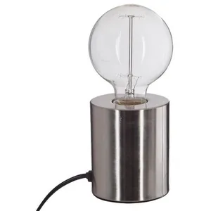 Comparateur de prix : Atmosphera Créateur D'intérieur - Lampe socle Saba argent H11cm