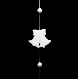Feeric Light & Christmas Guirlande de Noël 7 Décos Blanc enneigé L 150 cmVendu parcarrefour