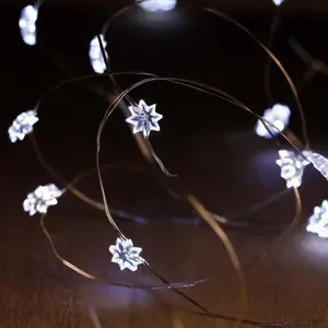 FEERIC LIGHTS & CHRISTMAS Guirlande lumineuse Intérieur 20 LED déco sur 1.90 mètres pas cher