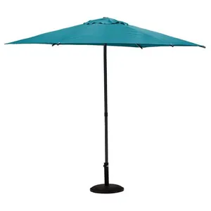 Comparateur de prix : Hespéride - Parasol Soya rond - Bleu Canard
