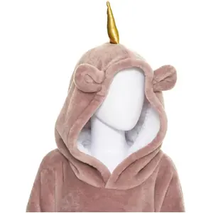 Comparateur de prix : Plaid sweatshirt Licorne rose pour 3 à 10 ans - Atmosphera créateur d'intérieur
