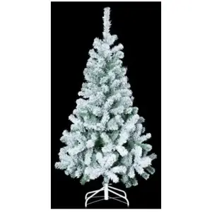 Sapin de Noël "Floqué" 210cm vert floqué blanc Feeric lights & christmas
