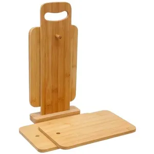 Comparateur de prix : Paris Prix Achat Utile - Lot de 4 Planches à Tapas/Planches à découper avec Support