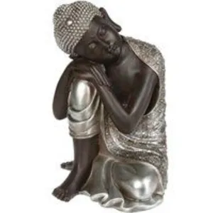 Comparateur de prix : Atmosphera Statue Déco Bouddha 35cm -