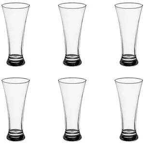 Secret de Gourmet - Lot de 6 Verres à Bière Pub 32cl Transparent