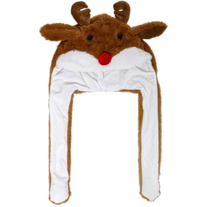 Comparateur de prix : Chapeau de Noël "Oreilles de Renne" 62cm Naturel