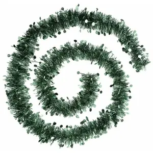 Comparateur de prix : Guirlande de Noël Pois 200 cm - Vert Olive