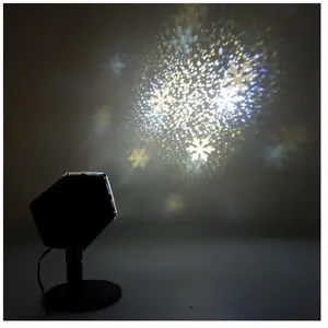 OSE Projecteur extérieur animé tempête de flocons 4 LED + transfo - Fe... pas cher