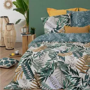 Atmosphera - Parure de lit Tropik coton 260x240cm créateur d'intérieur pas cher
