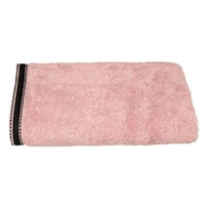 LES TENDANCES Atmosphera Créateur d'intérieur - Drap de Douche Joia 70x130cm Rose pas cher