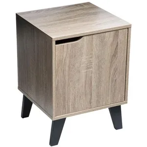 Comparateur de prix : Chevet - 5Five - Naturel - Porte - Bois - Contemporain