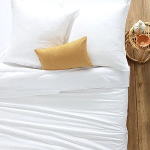 Atmosphera - Housse de Couette en Coton - Blanc 240x220 cm pas cher
