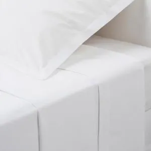 Comparateur de prix : Atmosphera Créateur d'intérieur - Drap Plat Intérieur 240x290cm Blanc