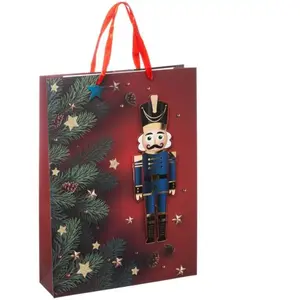 Sac cadeau imprimé grande taille casse-noisette - Feeric lights & chri... pas cher