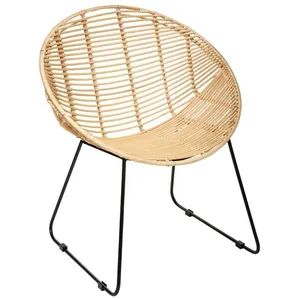 Comparateur de prix : Fauteuil Laora métal rotin - Atmosphera créateur d'intérieur
