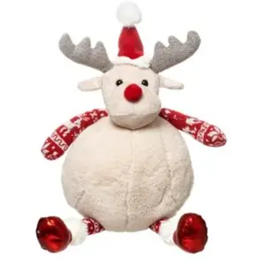 Fééric Lights and Christmas - Peluche Enfant Renne Chapeau 40cm Naturel pas cher