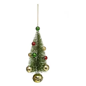 Comparateur de prix : Feeric Lights & Christmas Sujet de Noël Sapin "Soir" 19cm Vert & Or