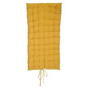 Comparateur de prix : Matelas de sol Berlingot jaune moutarde Atmosphera - Jaune moutarde
