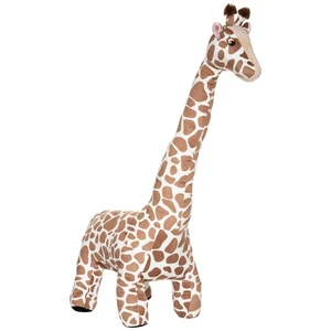 Peluche - Atmosphera - Girafe XL - 100 cm - Multicolore - Polyester pas cher