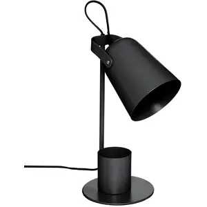 Comparateur de prix : Atmosphera Créateur d'intérieur - Lampe à Poser Design Elio 34cm Noir